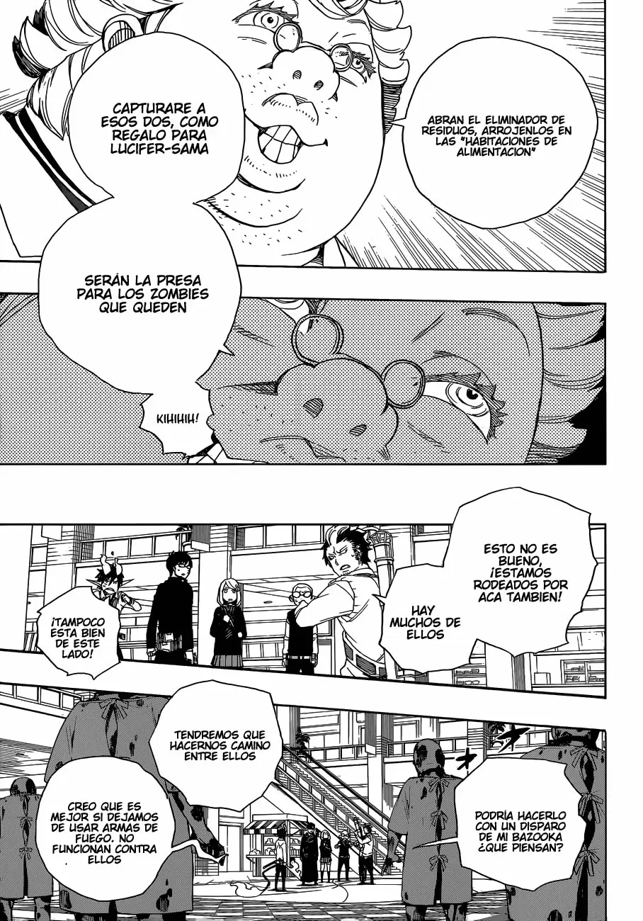 Ao no Exorcist capítulo 55, página 17