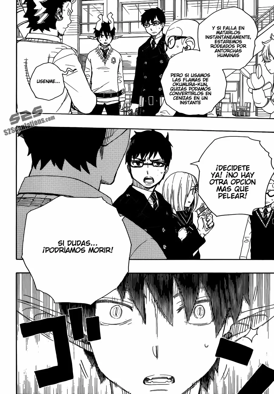 Ao no Exorcist capítulo 55, página 18