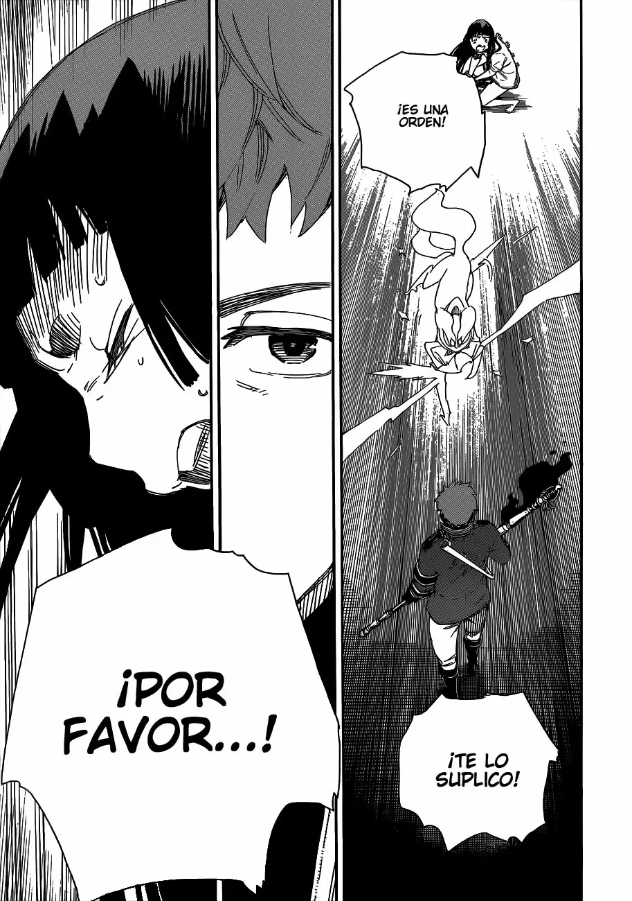 Ao no Exorcist capítulo 55, página 29