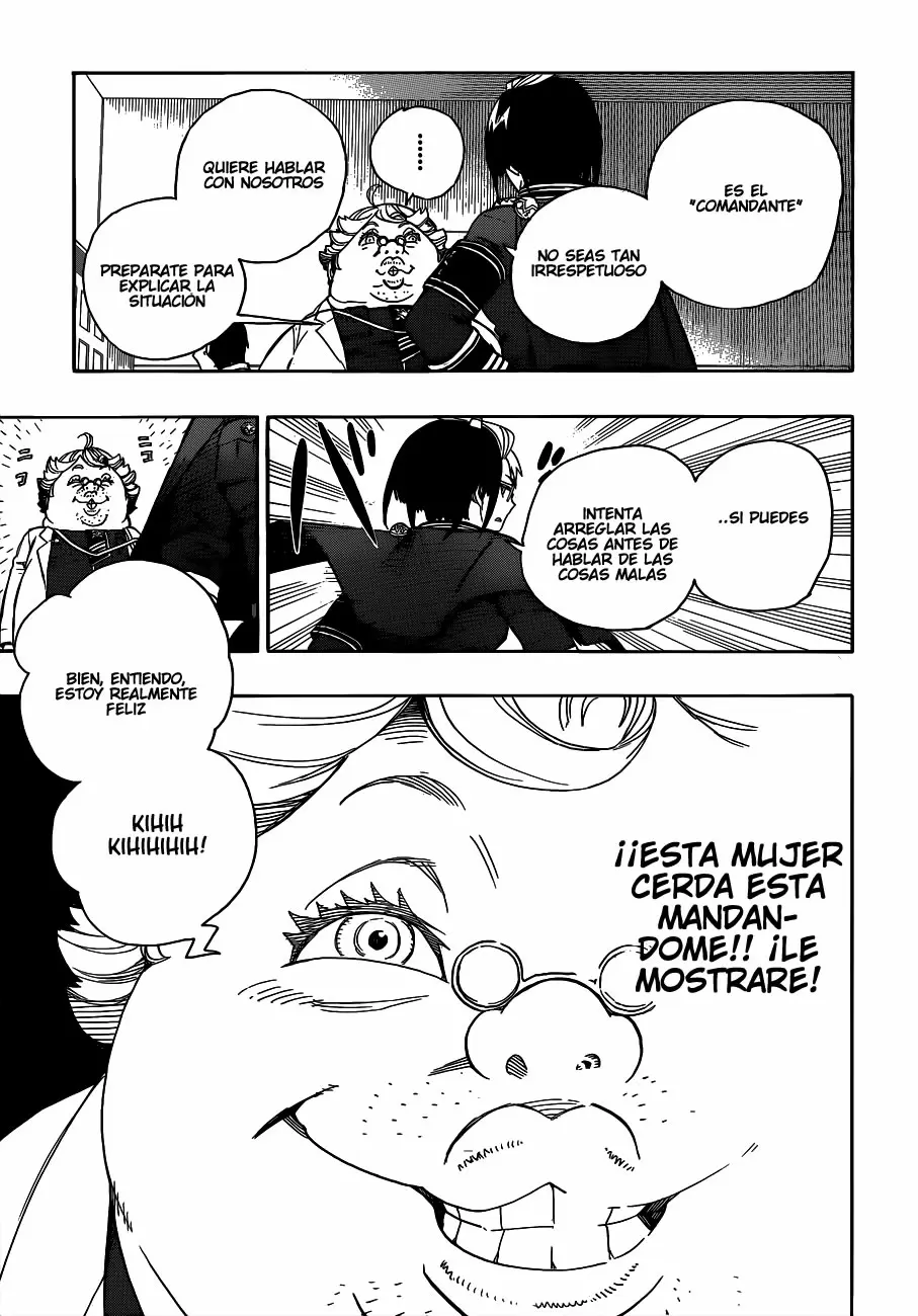 Ao no Exorcist capítulo 55, página 35