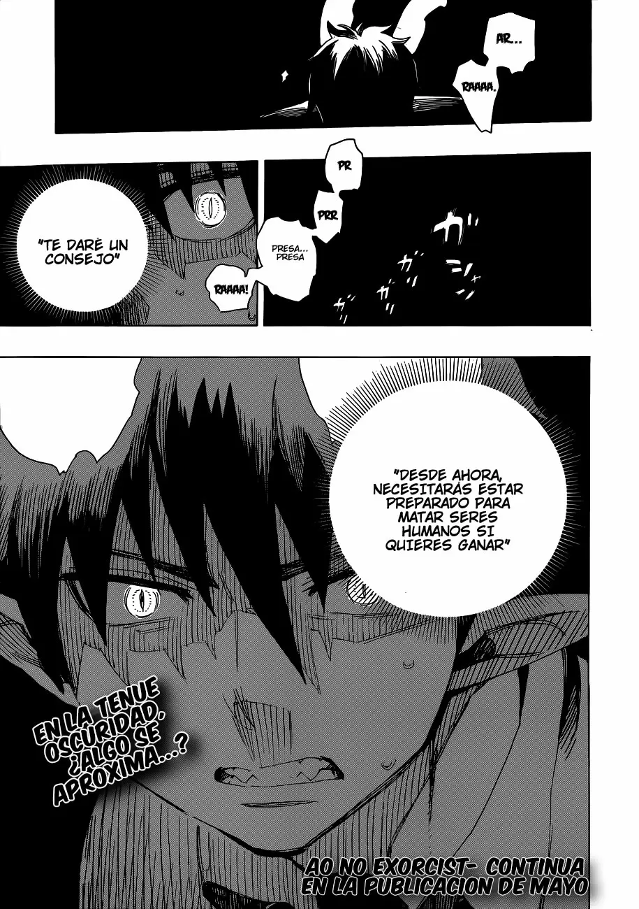 Ao no Exorcist capítulo 55, página 37