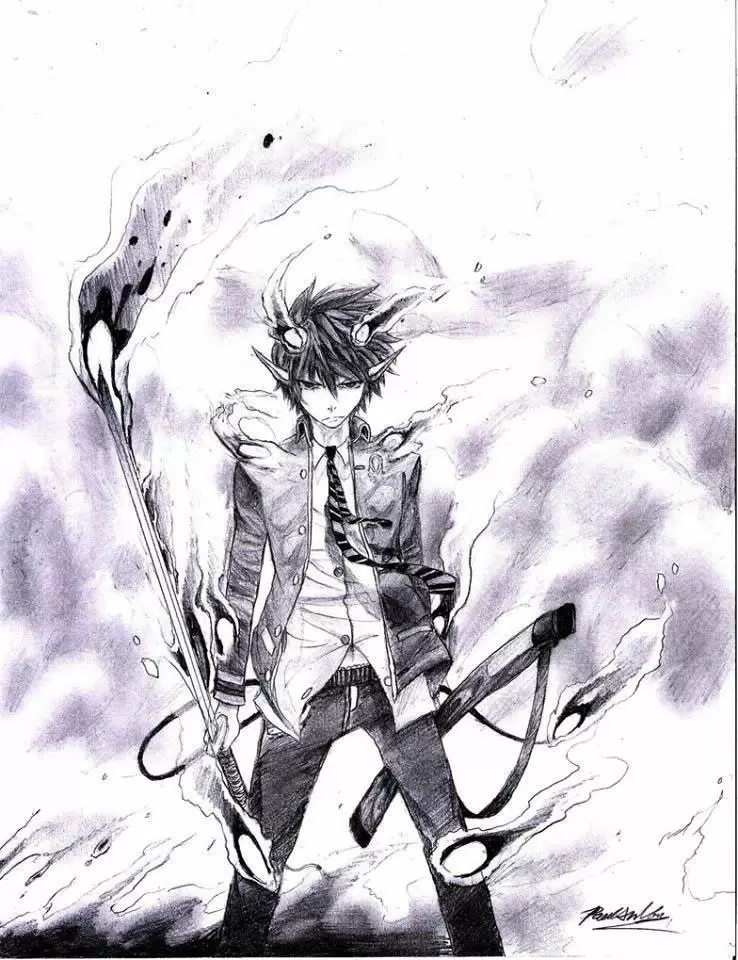 Ao no Exorcist capítulo 56, página 1