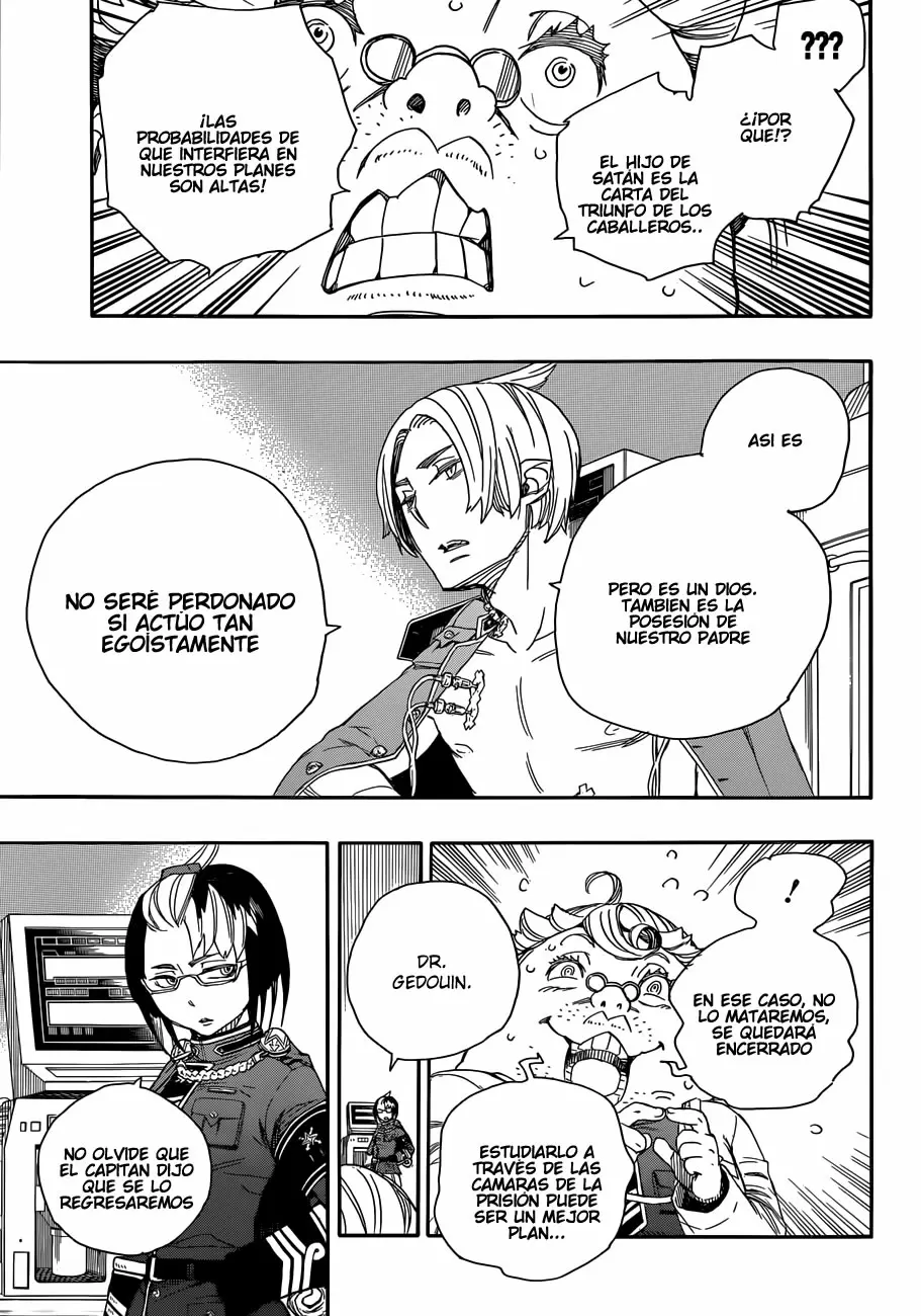 Ao no Exorcist capítulo 56, página 15