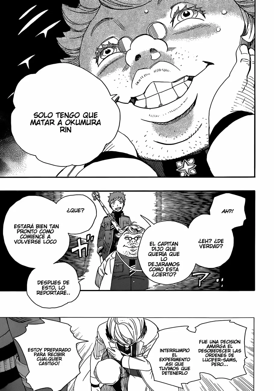 Ao no Exorcist capítulo 56, página 27
