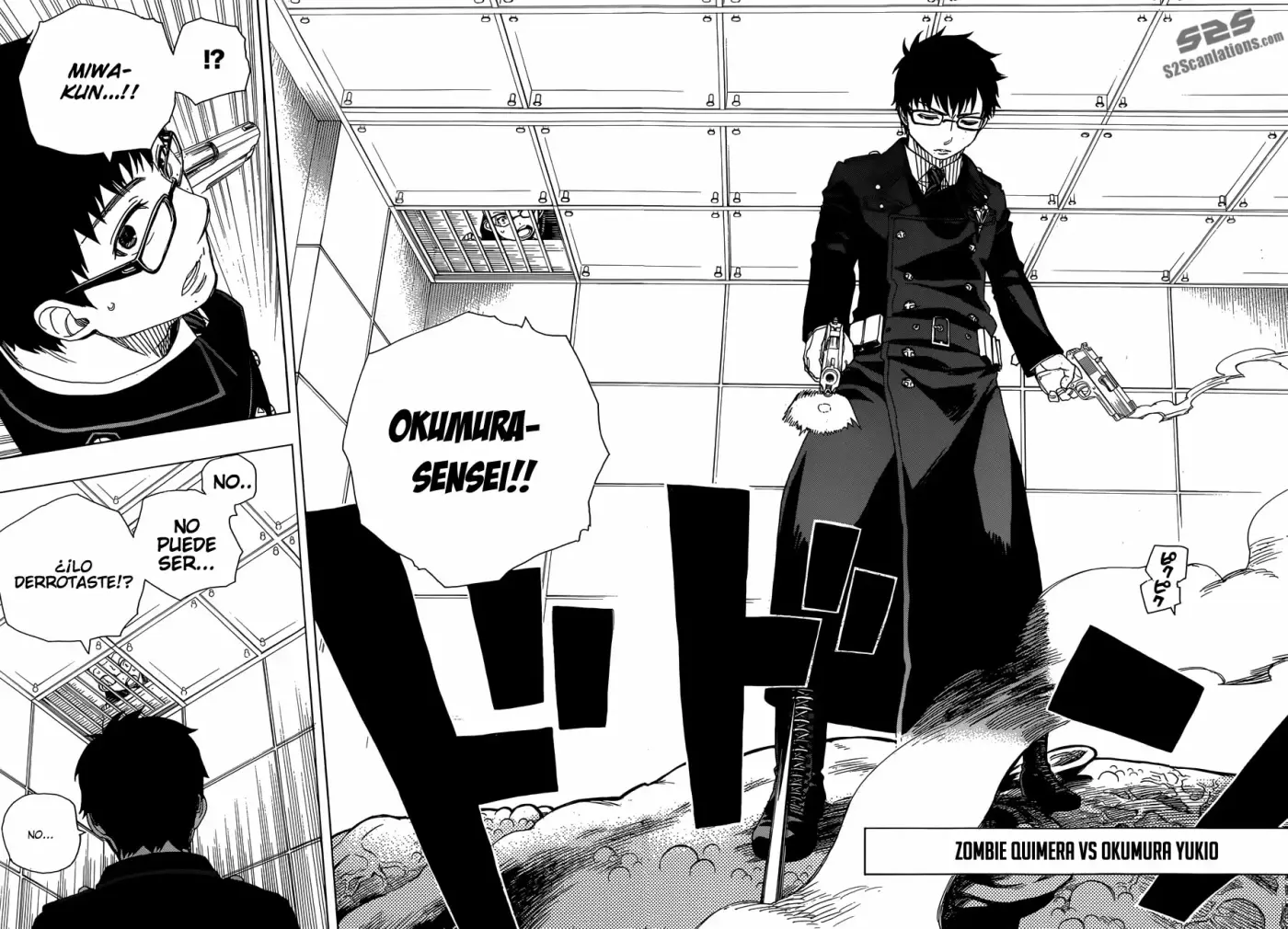 Ao no Exorcist capítulo 57, página 25