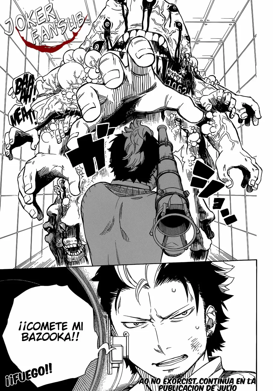 Ao no Exorcist capítulo 57, página 33