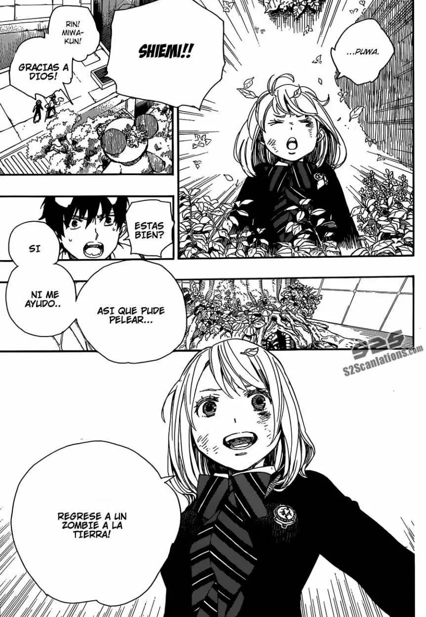 Ao no Exorcist capítulo 58, página 34