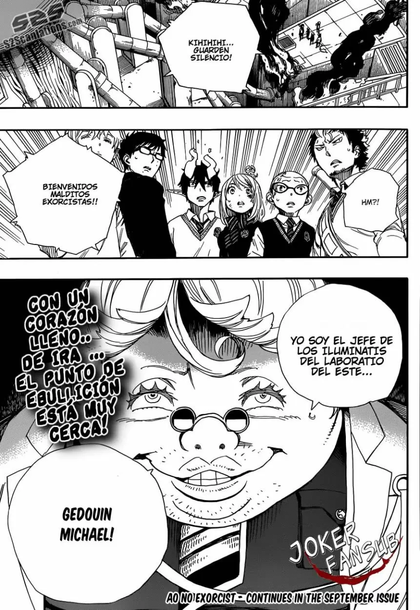 Ao no Exorcist capítulo 58, página 38
