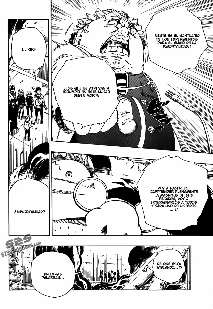 Ao no Exorcist capítulo 59, página 9