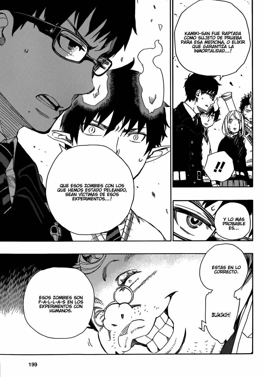 Ao no Exorcist capítulo 59, página 10