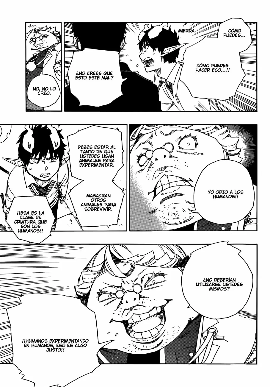 Ao no Exorcist capítulo 59, página 16