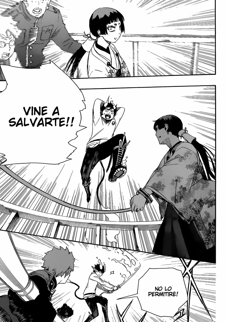 Ao no Exorcist capítulo 59, página 22