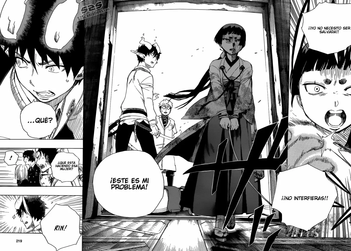 Ao no Exorcist capítulo 59, página 29