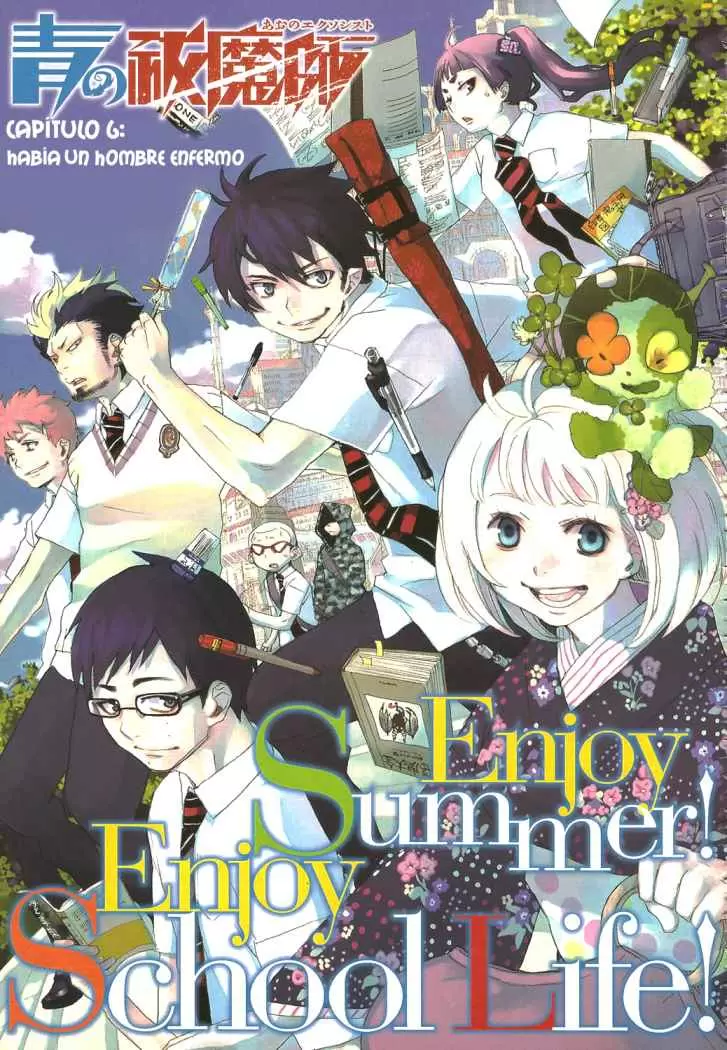Ao no Exorcist capítulo 6, página 1