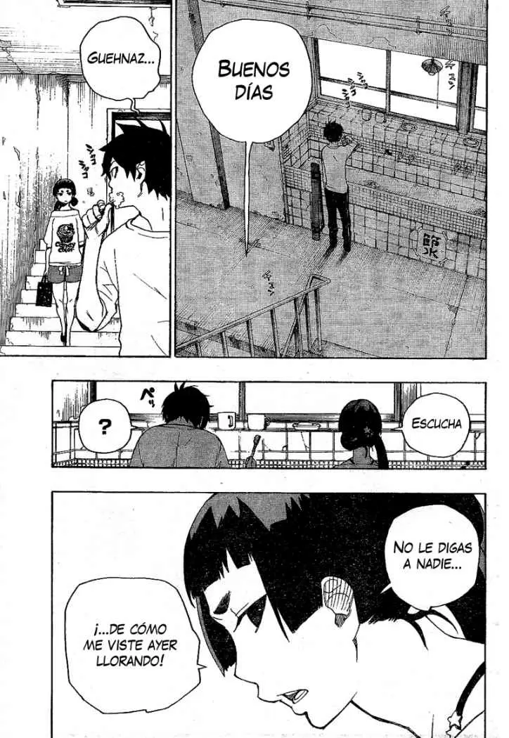 Ao no Exorcist capítulo 6, página 3