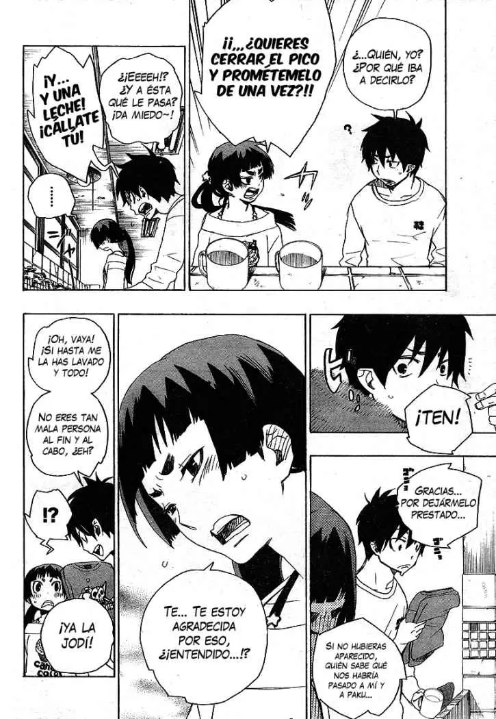 Ao no Exorcist capítulo 6, página 4