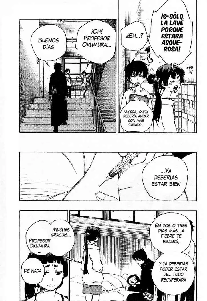 Ao no Exorcist capítulo 6, página 5
