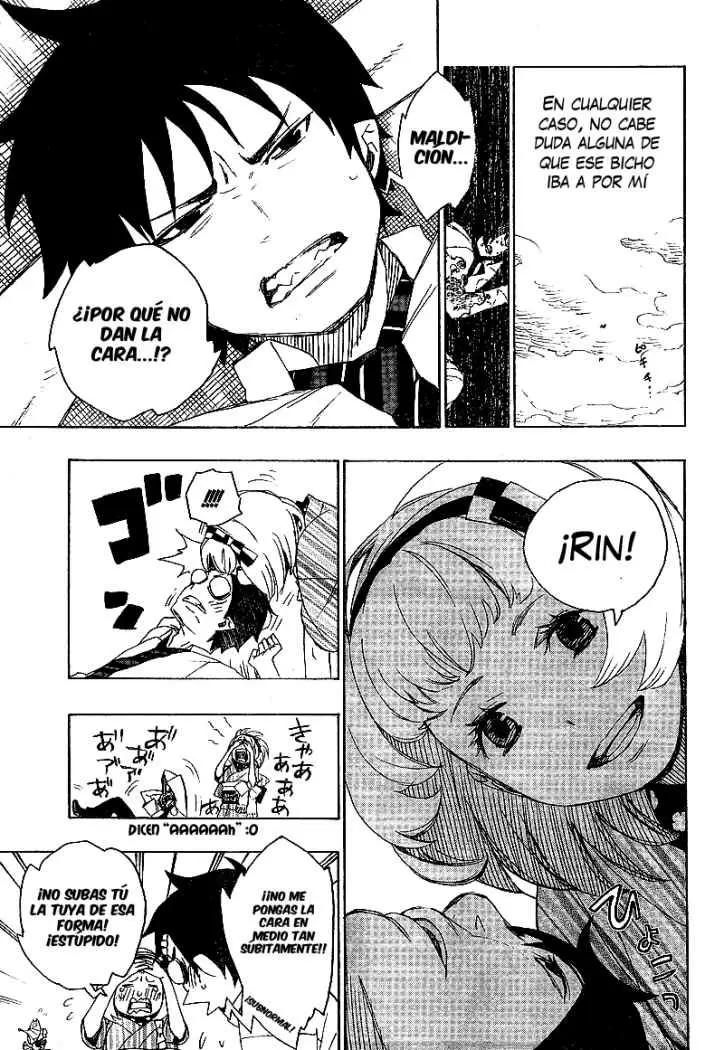 Ao no Exorcist capítulo 6, página 9