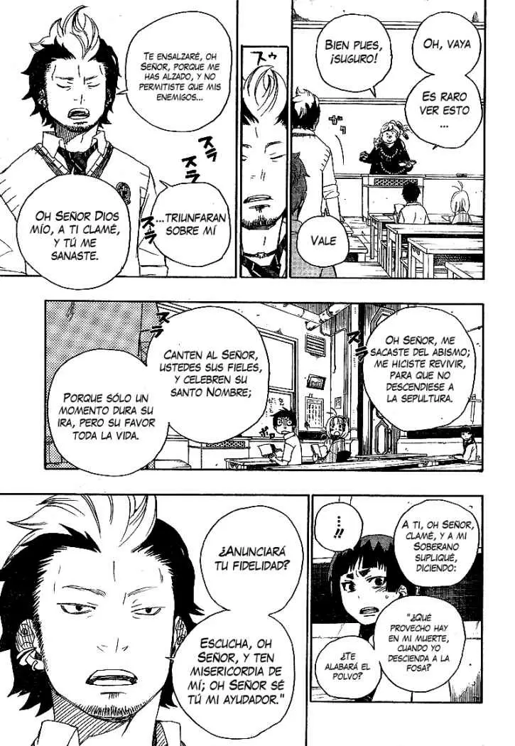 Ao no Exorcist capítulo 6, página 13