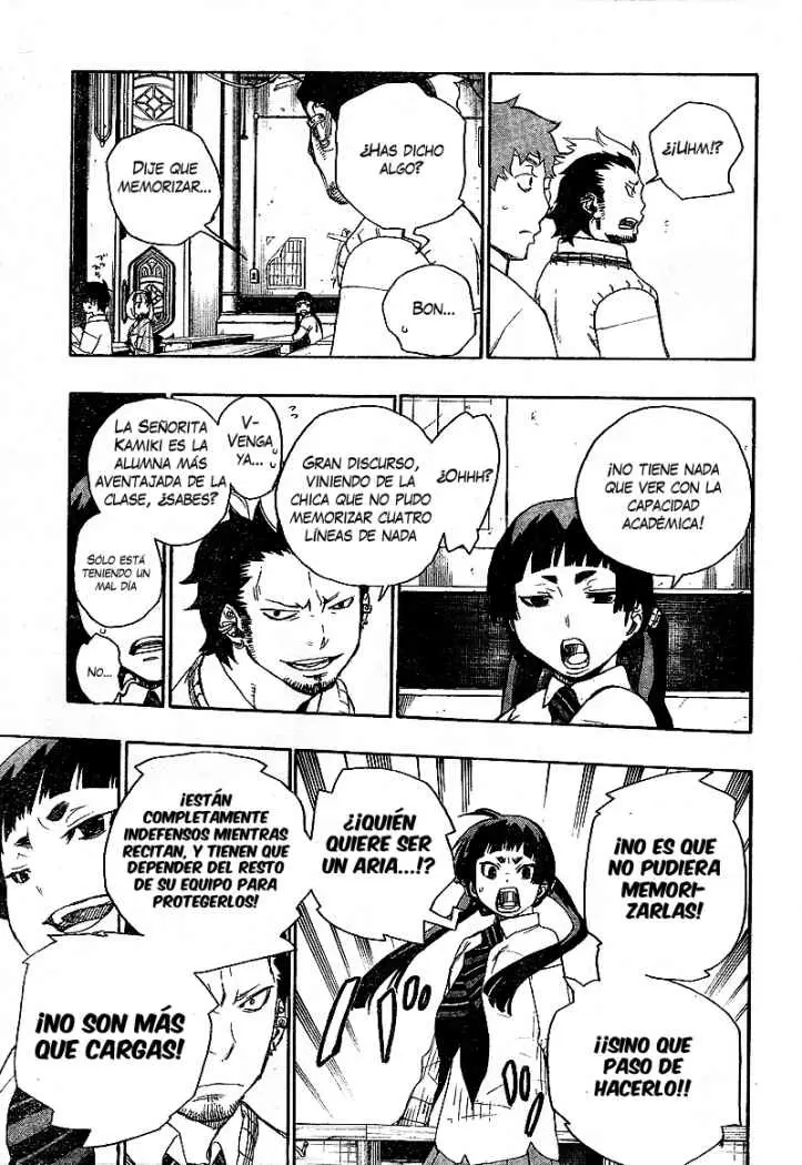 Ao no Exorcist capítulo 6, página 15