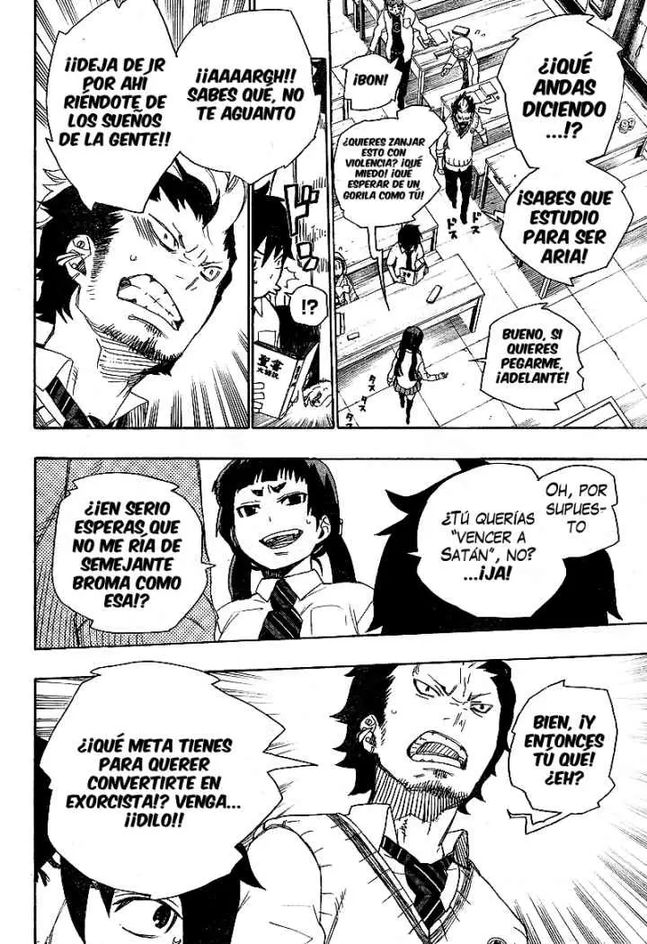 Ao no Exorcist capítulo 6, página 16