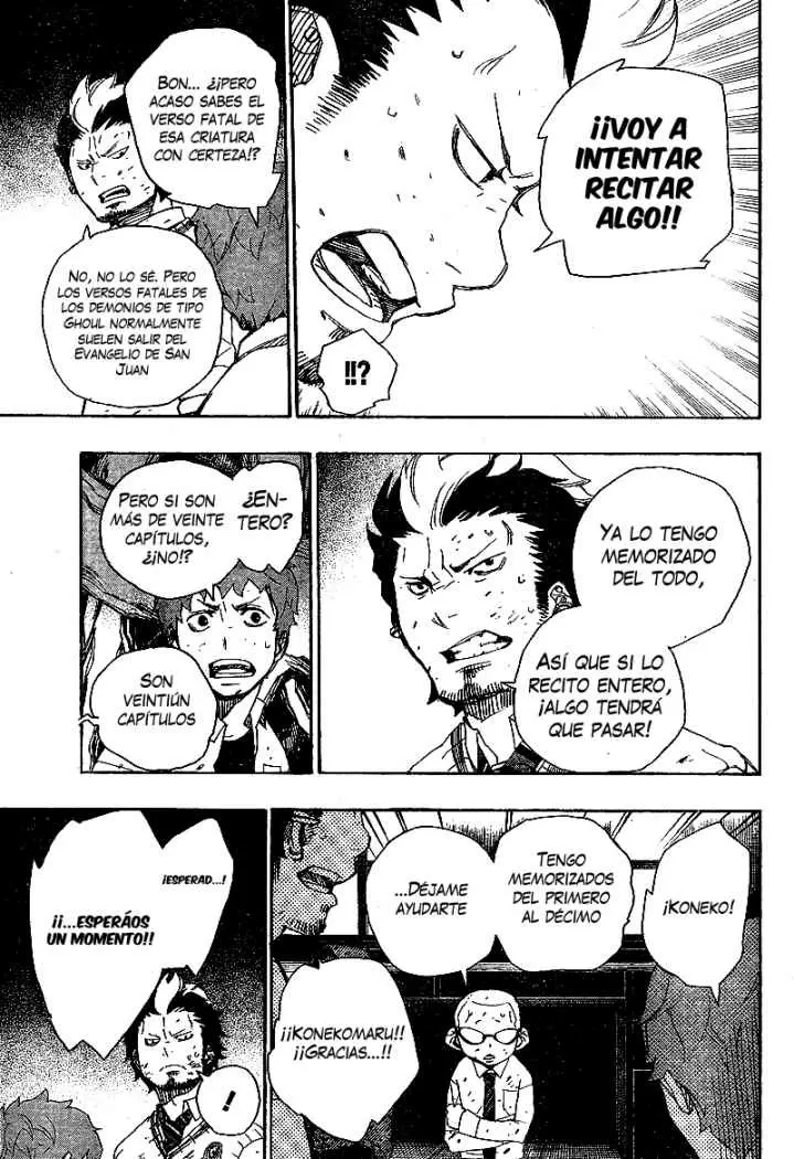Ao no Exorcist capítulo 6, página 31