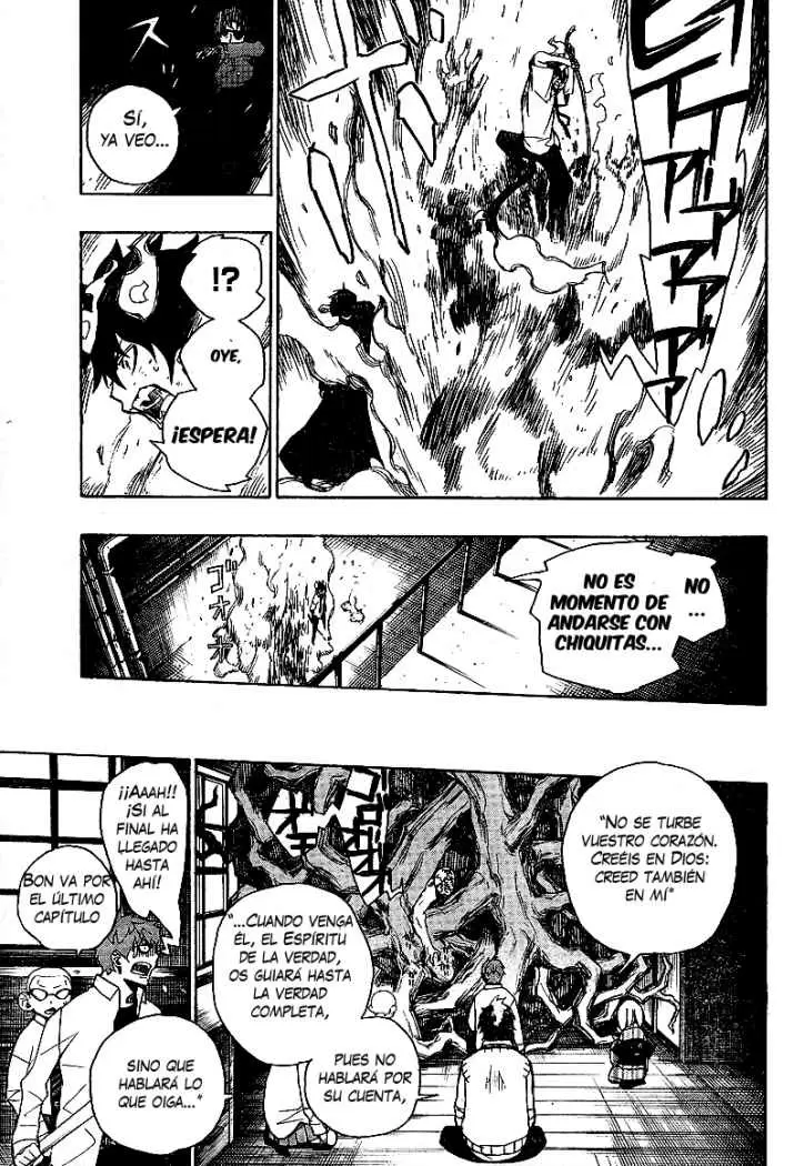 Ao no Exorcist capítulo 6, página 37