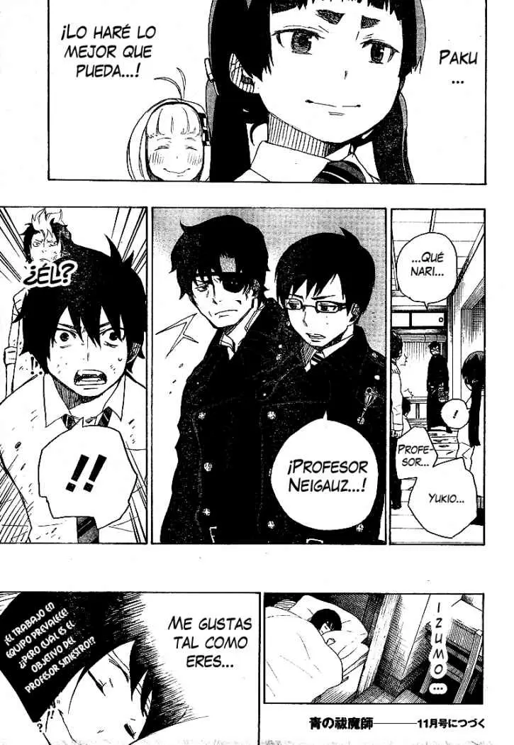 Ao no Exorcist capítulo 6, página 47