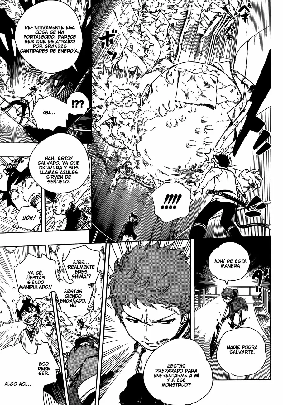 Ao no Exorcist capítulo 60, página 7