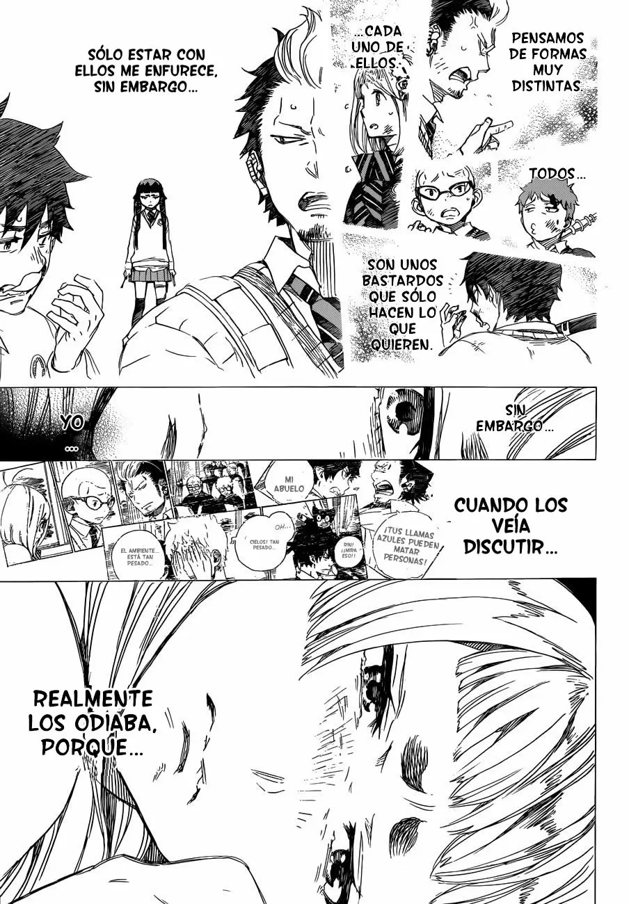 Ao no Exorcist capítulo 60, página 27