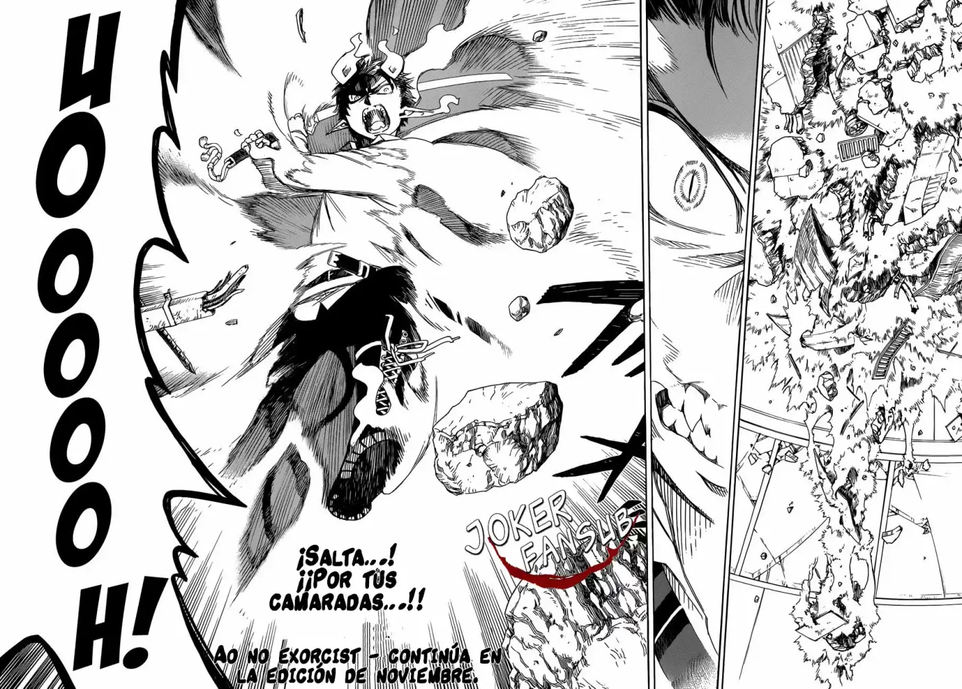 Ao no Exorcist capítulo 60, página 35