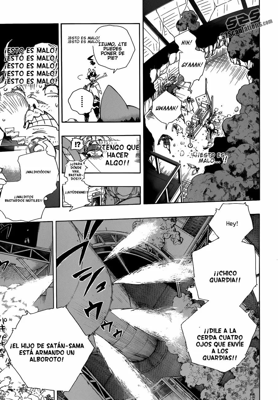 Ao no Exorcist capítulo 61, página 10