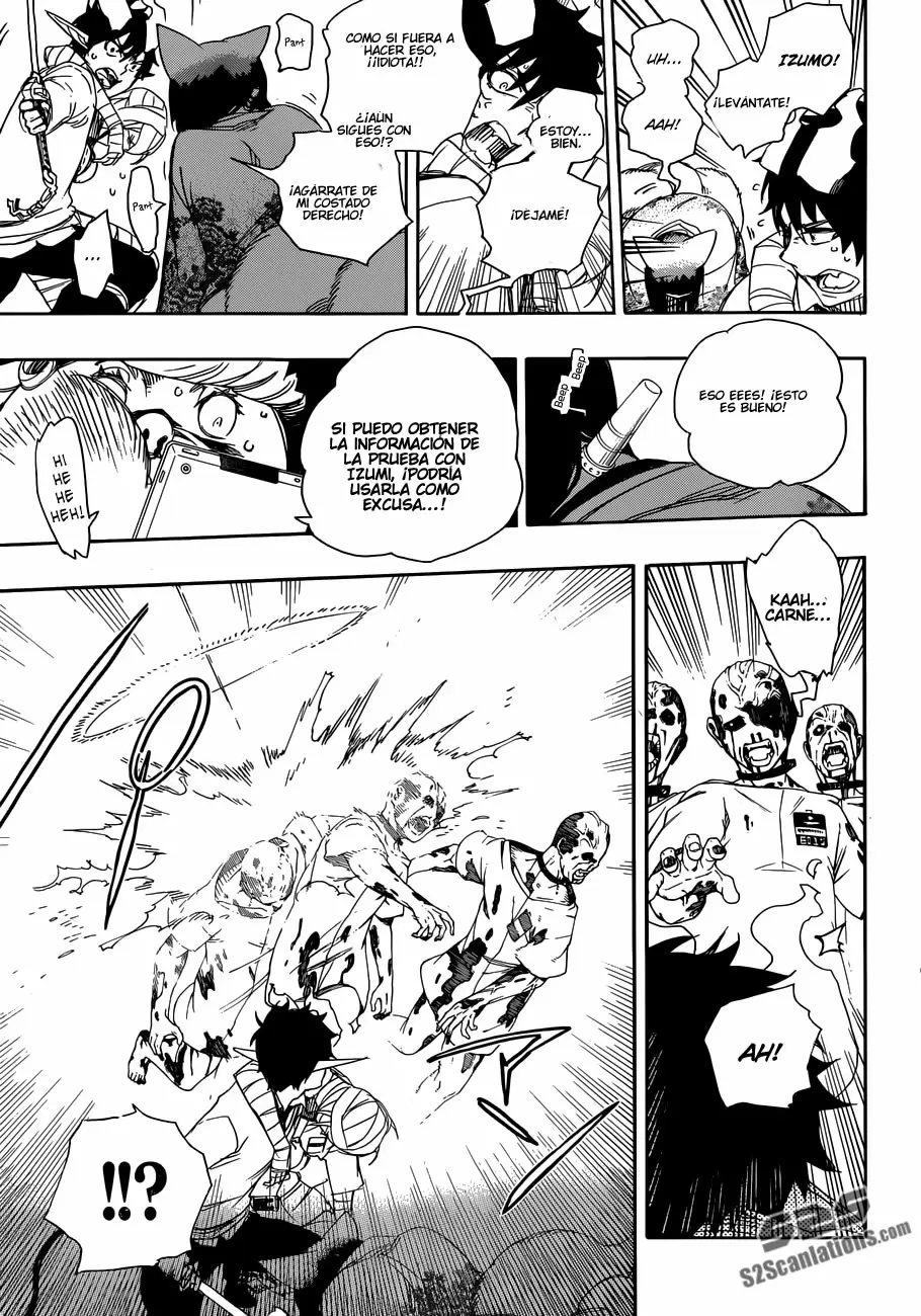 Ao no Exorcist capítulo 61, página 14