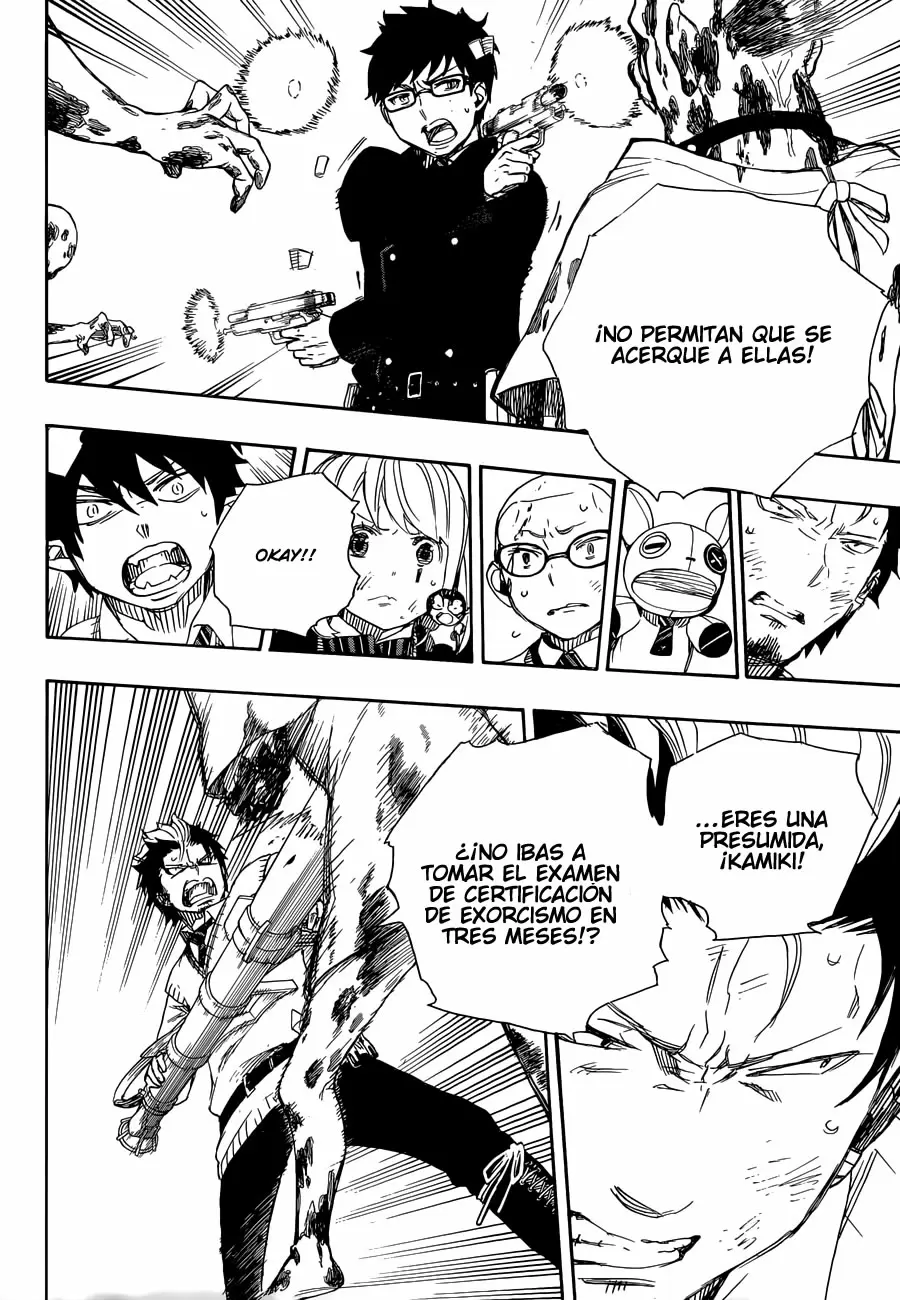 Ao no Exorcist capítulo 61, página 23