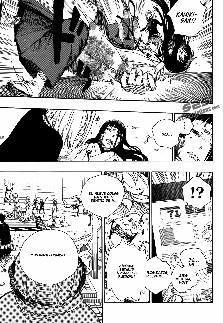 Ao no Exorcist capítulo 61, página 28