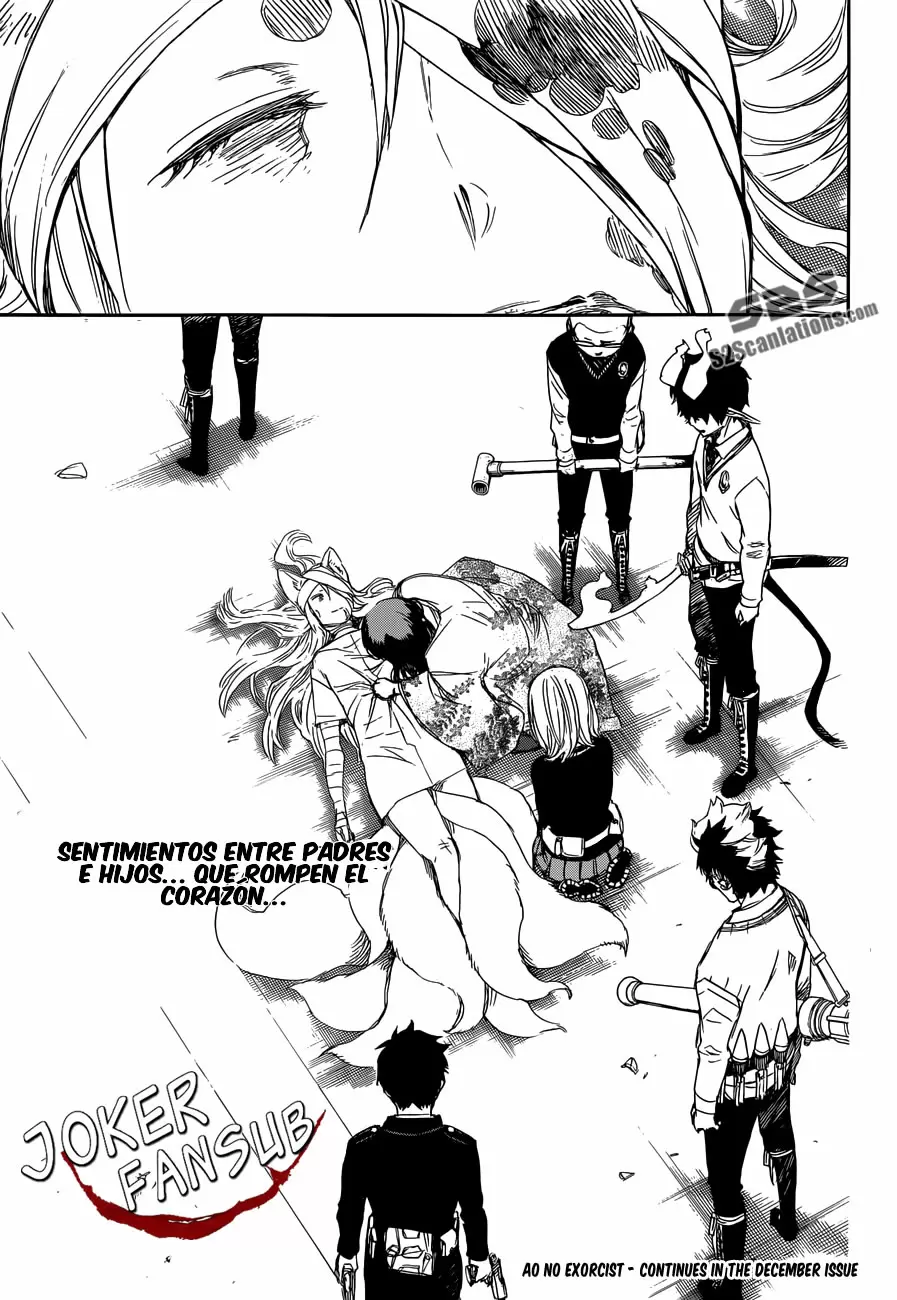 Ao no Exorcist capítulo 61, página 36