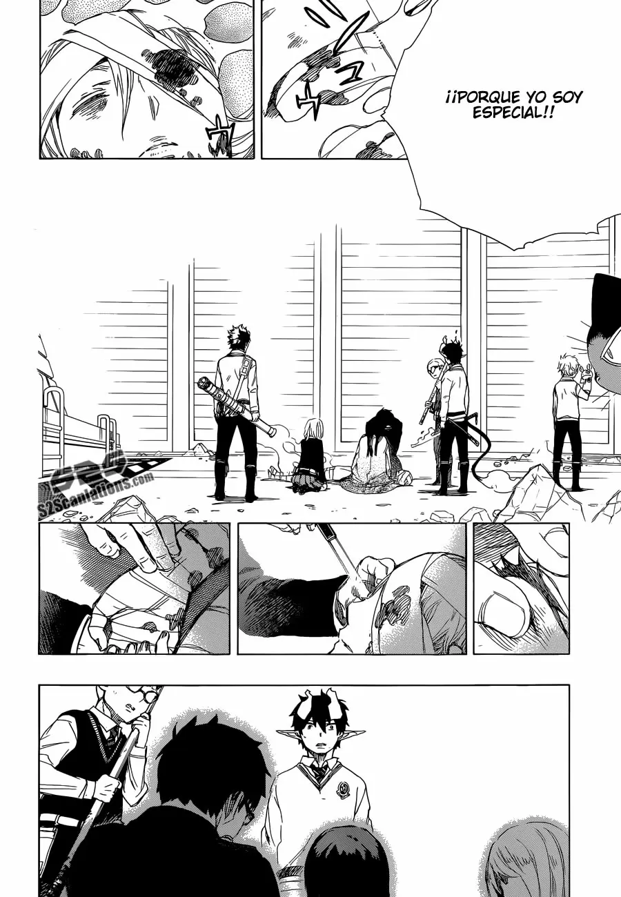 Ao no Exorcist capítulo 62, página 4