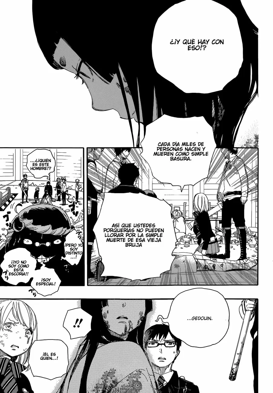 Ao no Exorcist capítulo 62, página 7