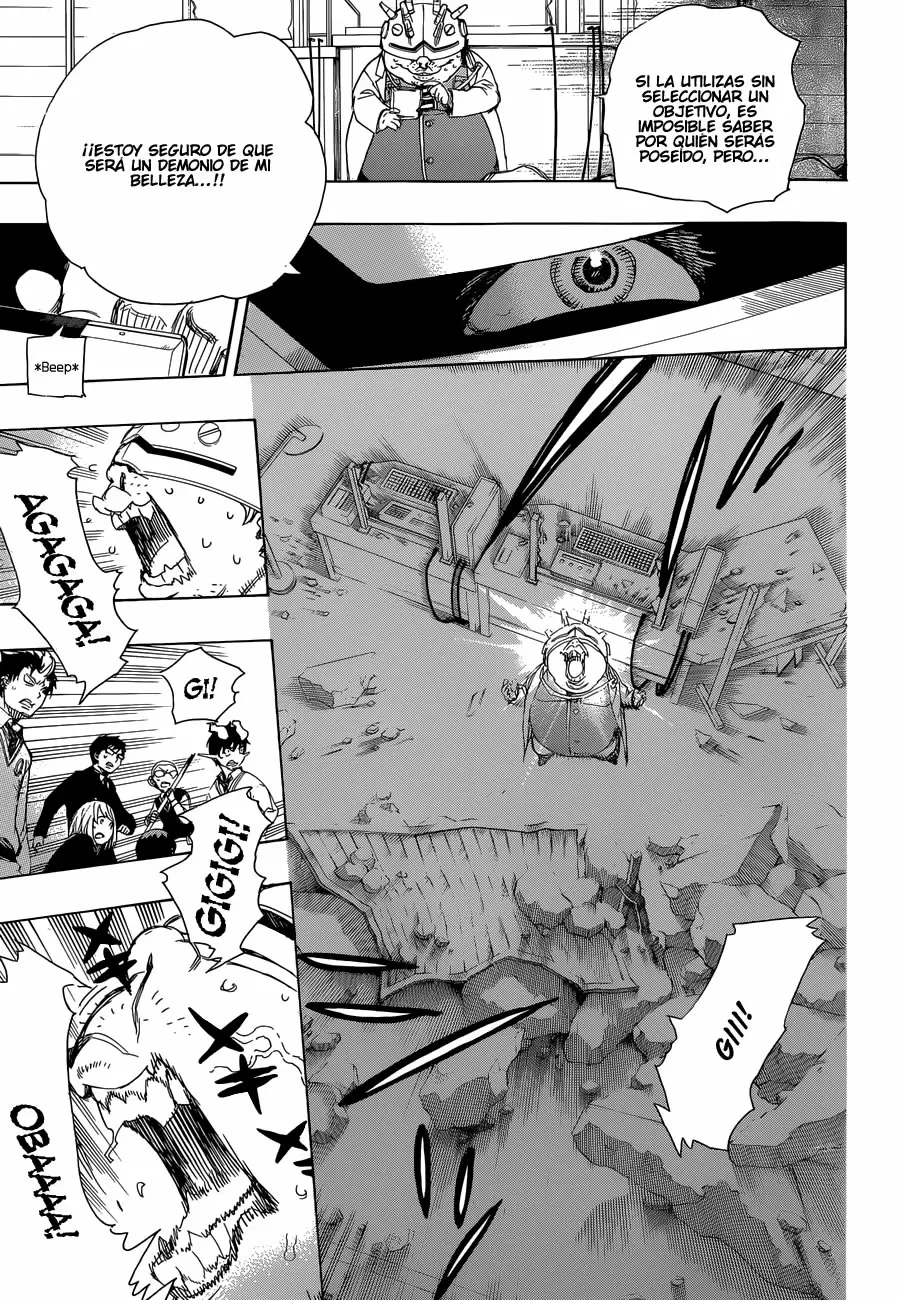 Ao no Exorcist capítulo 62, página 9