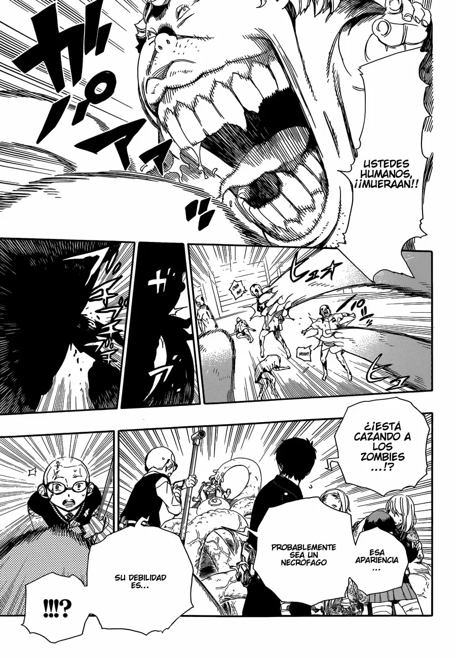 Ao no Exorcist capítulo 62, página 13