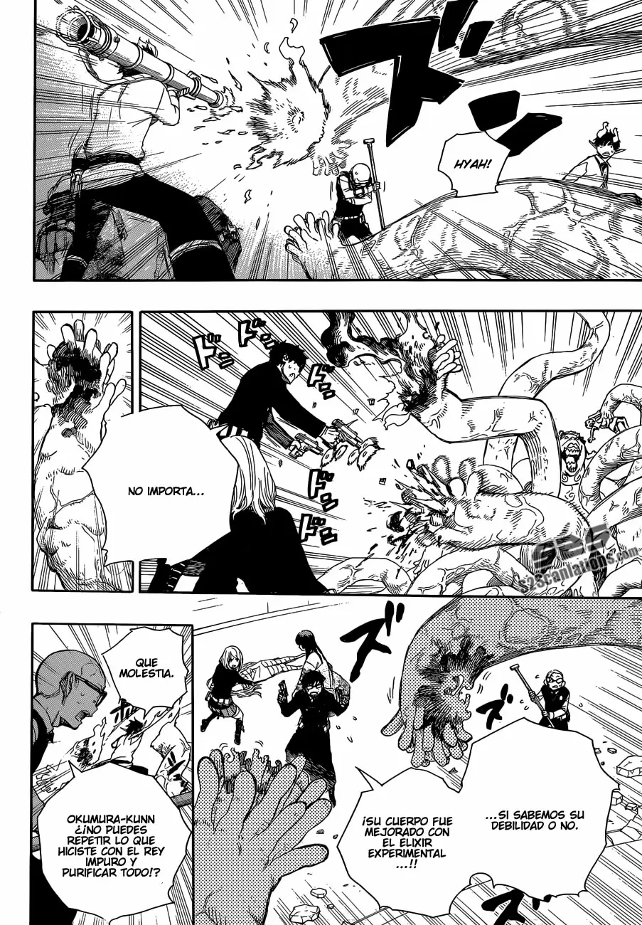 Ao no Exorcist capítulo 62, página 14
