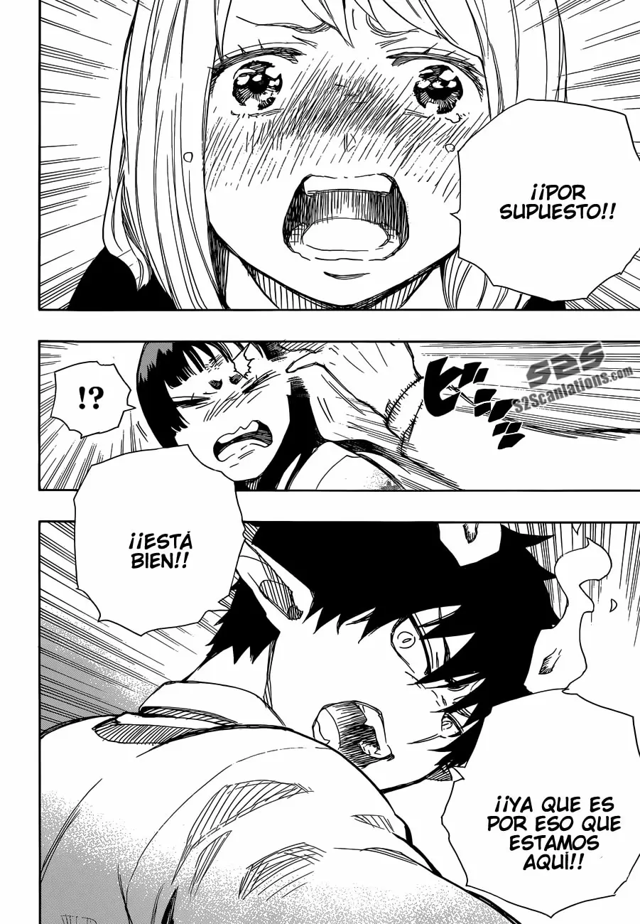 Ao no Exorcist capítulo 62, página 22