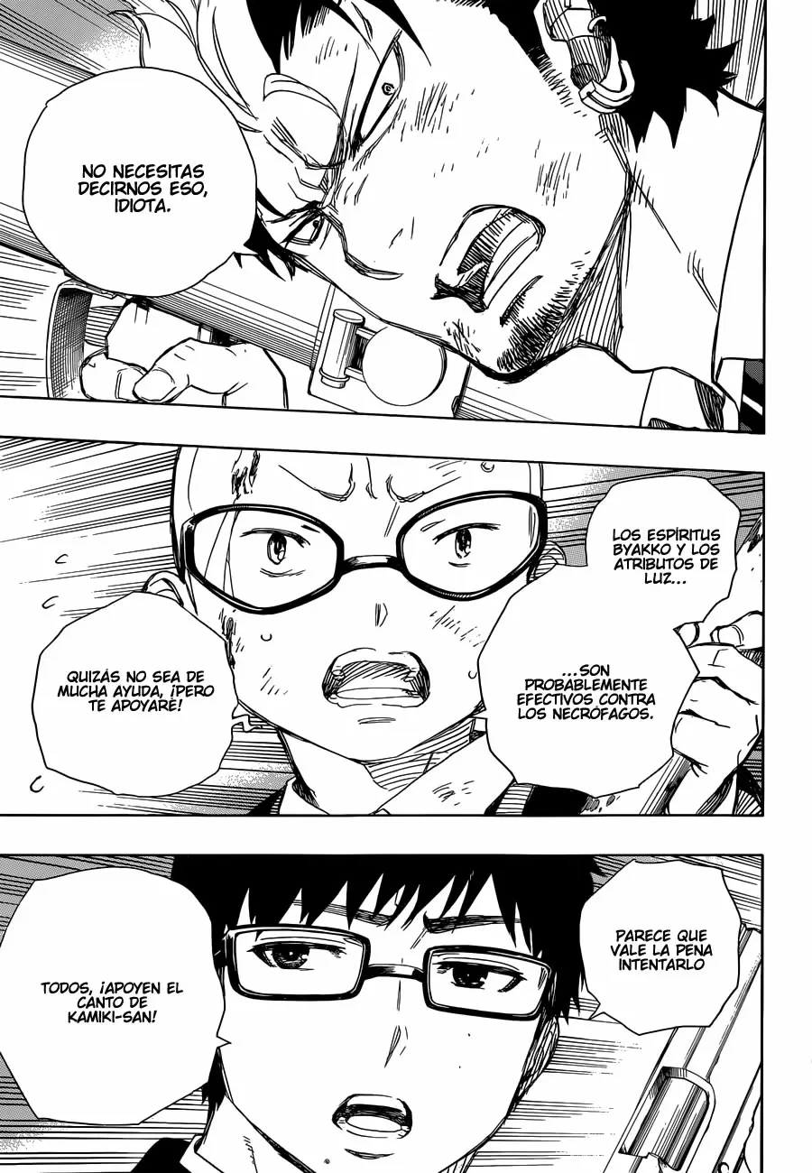 Ao no Exorcist capítulo 62, página 23