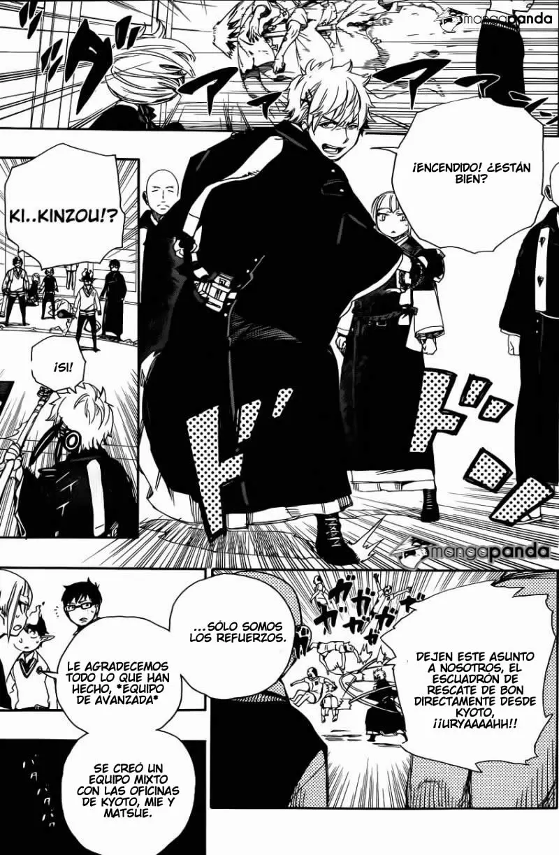 Ao no Exorcist capítulo 63, página 13