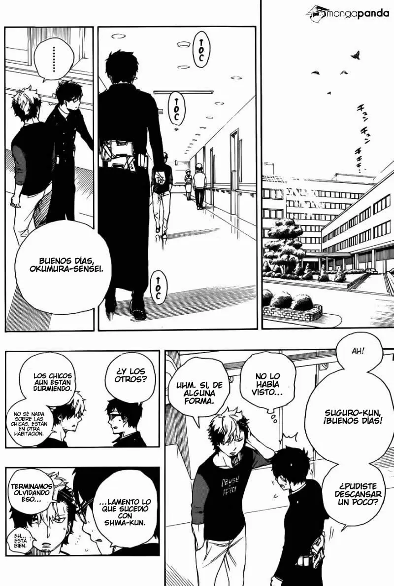 Ao no Exorcist capítulo 63, página 16