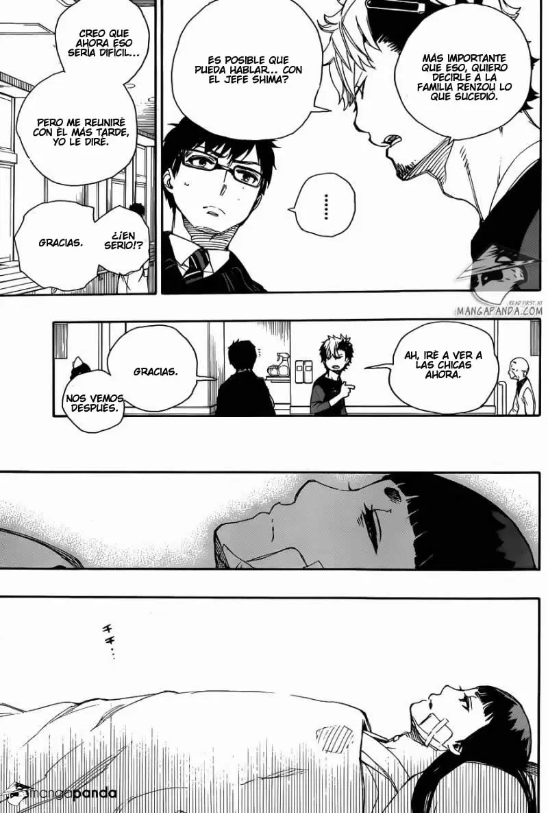 Ao no Exorcist capítulo 63, página 17