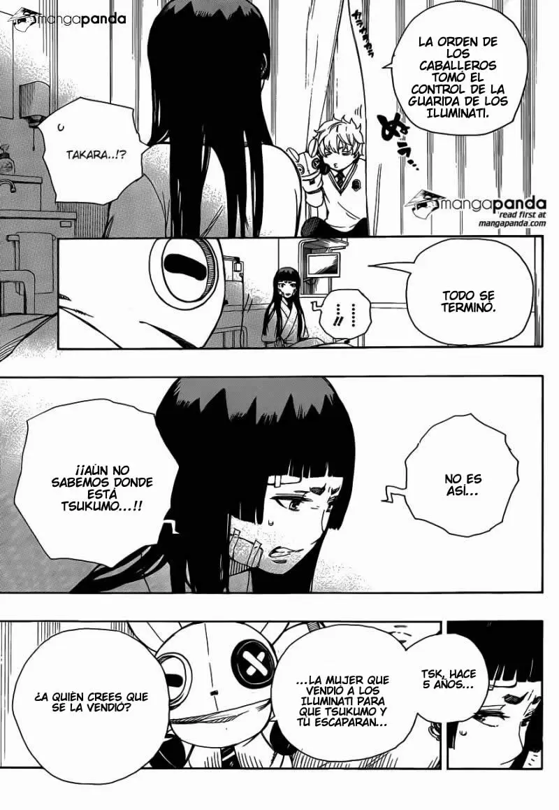 Ao no Exorcist capítulo 63, página 19