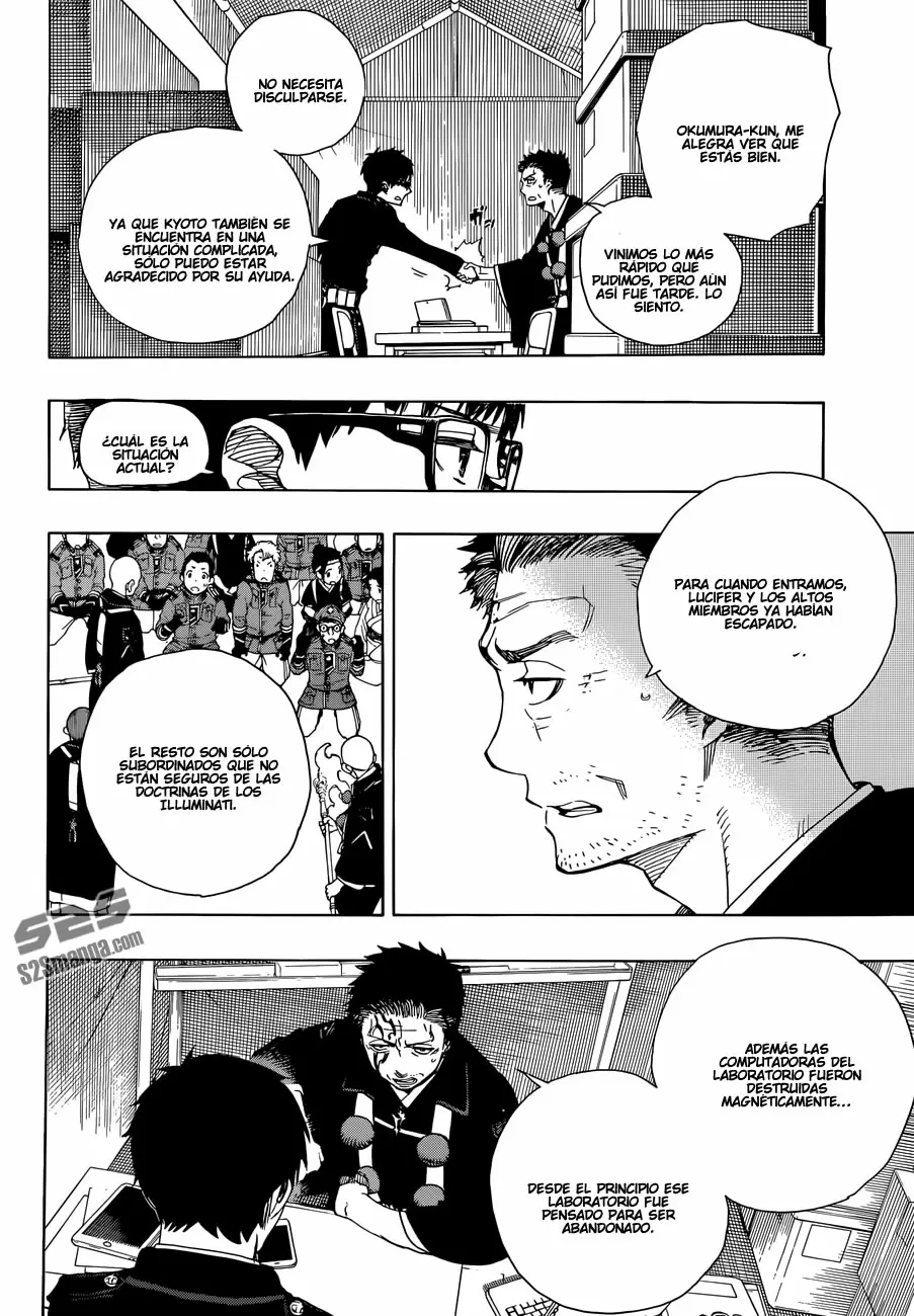 Ao no Exorcist capítulo 64, página 4