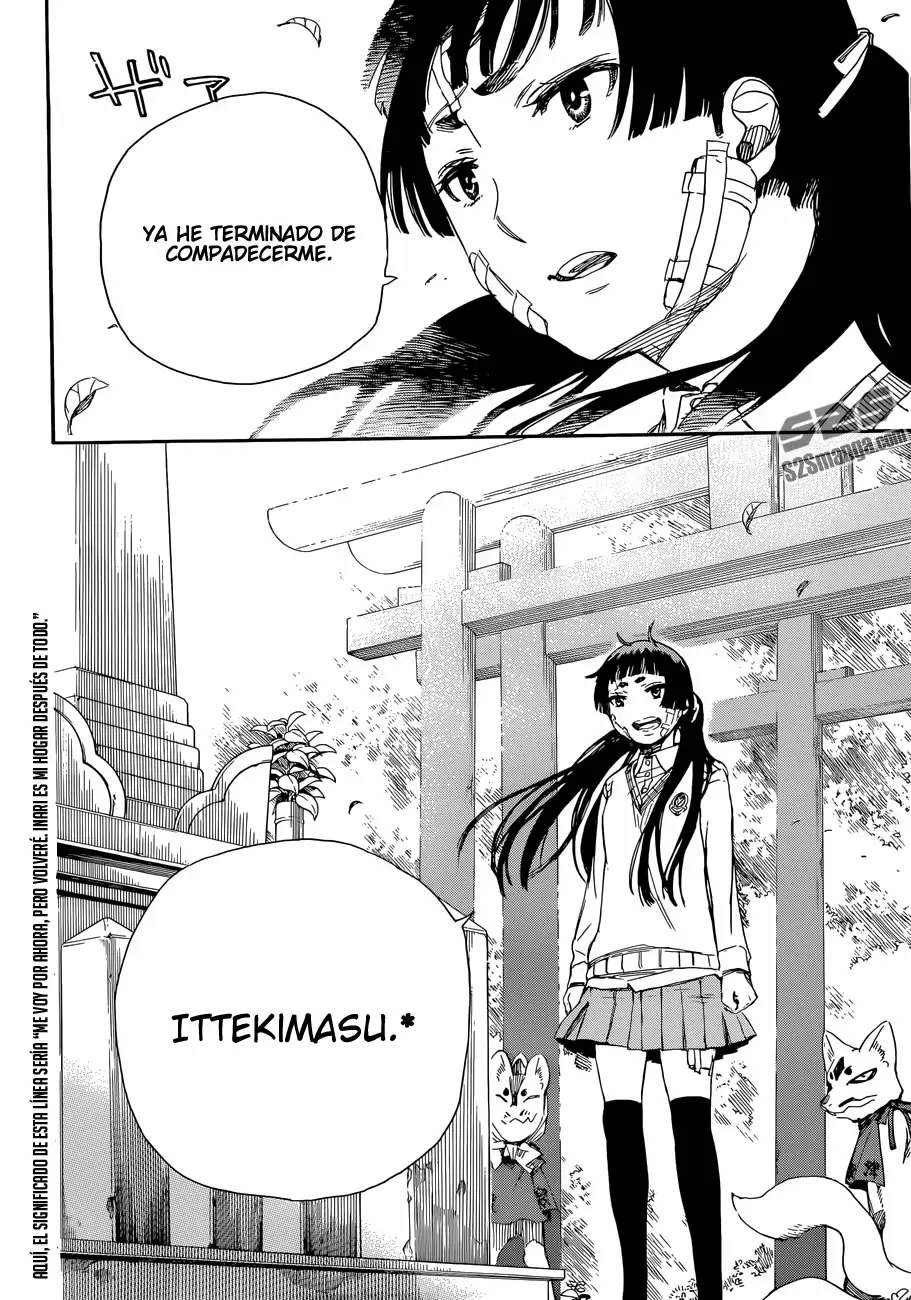 Ao no Exorcist capítulo 64, página 8