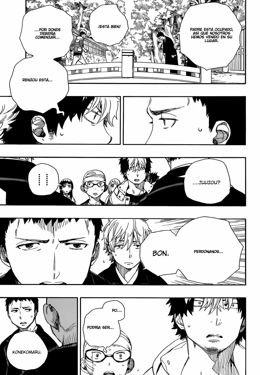 Ao no Exorcist capítulo 64, página 11